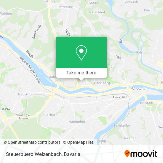 Steuerbuero Welzenbach map