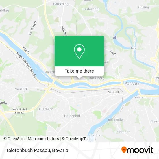 Карта Telefonbuch Passau