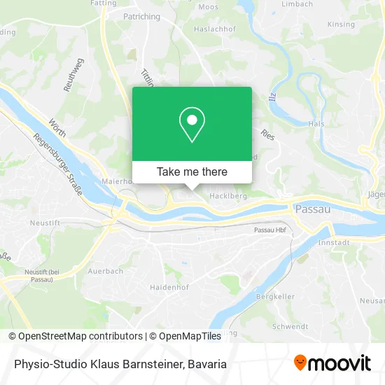 Карта Physio-Studio Klaus Barnsteiner