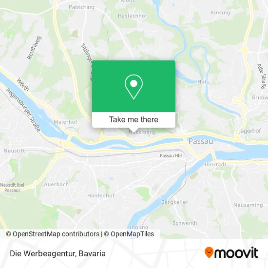 Карта Die Werbeagentur