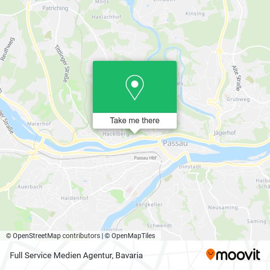 Full Service Medien Agentur map