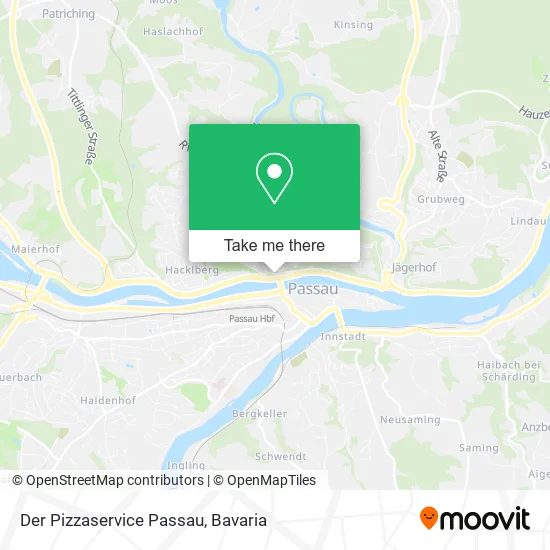 Карта Der Pizzaservice Passau