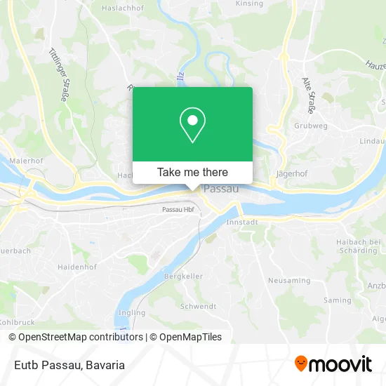 Карта Eutb Passau