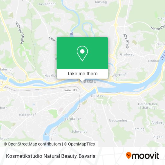 Kosmetikstudio Natural Beauty map