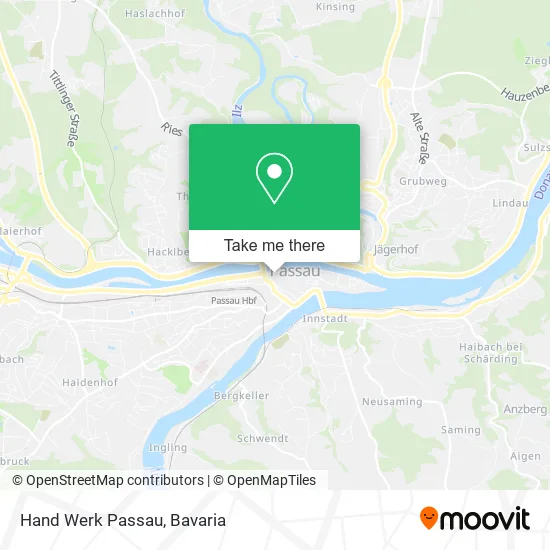 Карта Hand Werk Passau