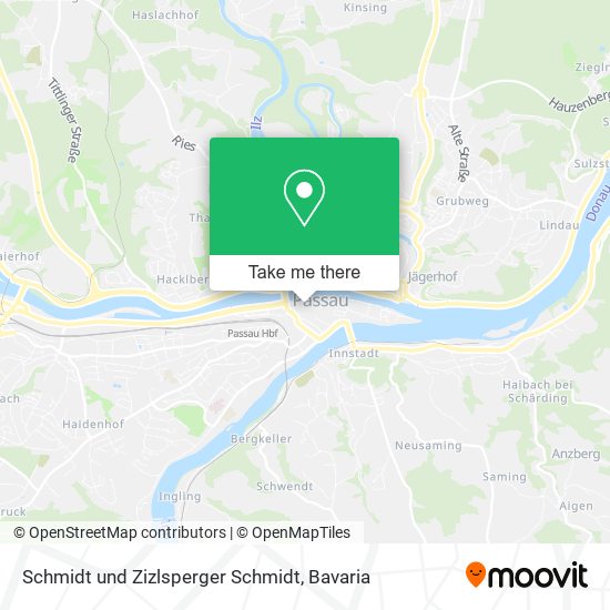 Schmidt und Zizlsperger Schmidt map