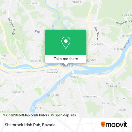 Карта Shamrock Irish Pub