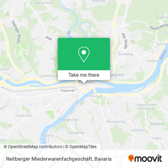 Reitberger Miederwarenfachgeschäft map