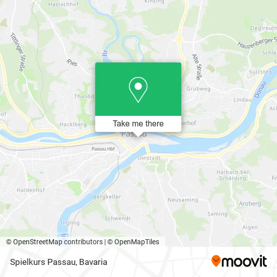 Карта Spielkurs Passau
