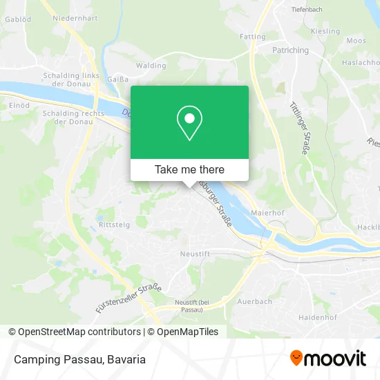 Карта Camping Passau