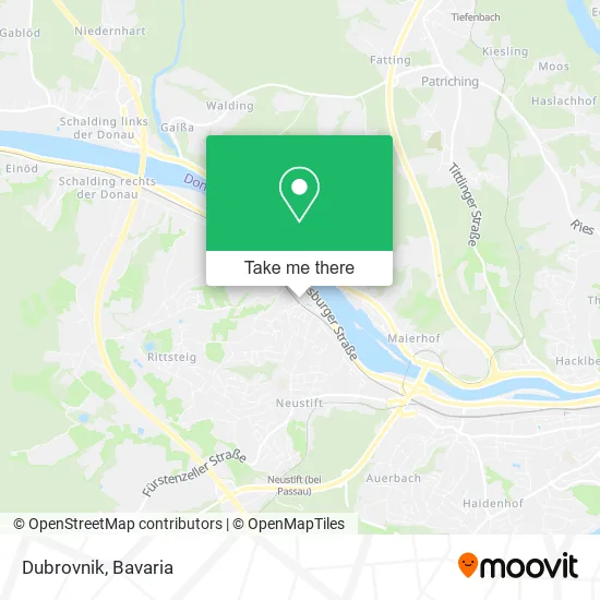 Карта Dubrovnik