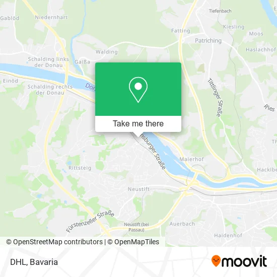 Карта DHL