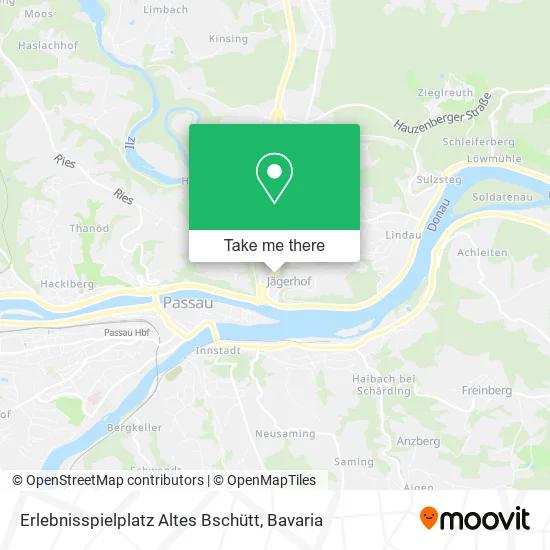 Карта Erlebnisspielplatz Altes Bschütt