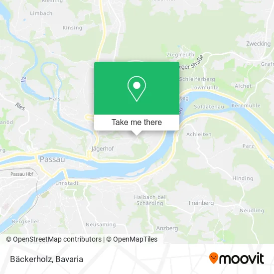 Карта Bäckerholz