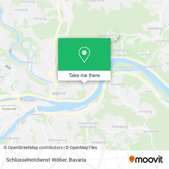 Schlüsselnotdienst Wöber map