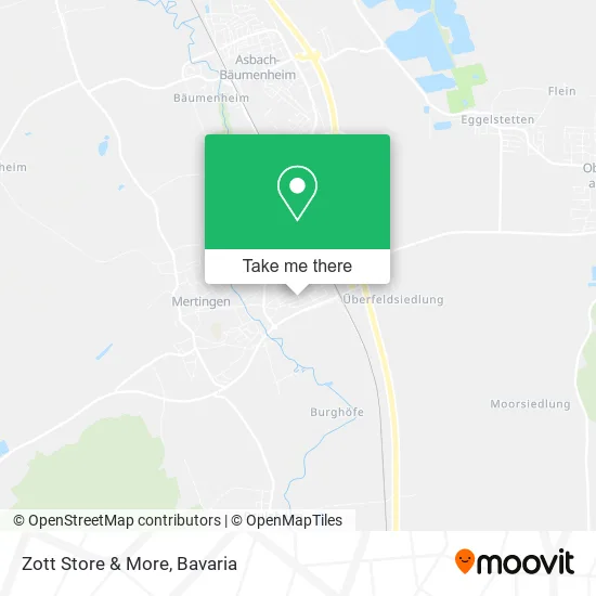 Карта Zott Store & More