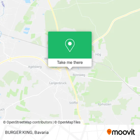 Карта BURGER KING