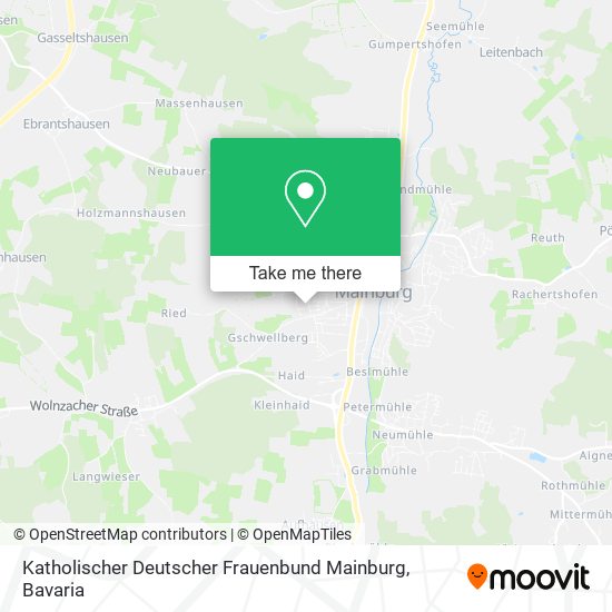 Katholischer Deutscher Frauenbund Mainburg map