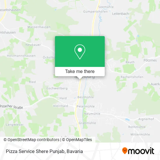 Карта Pizza Service Shere Punjab