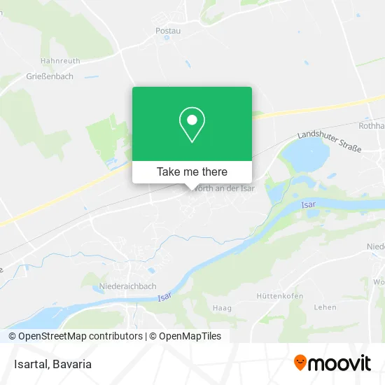 Карта Isartal