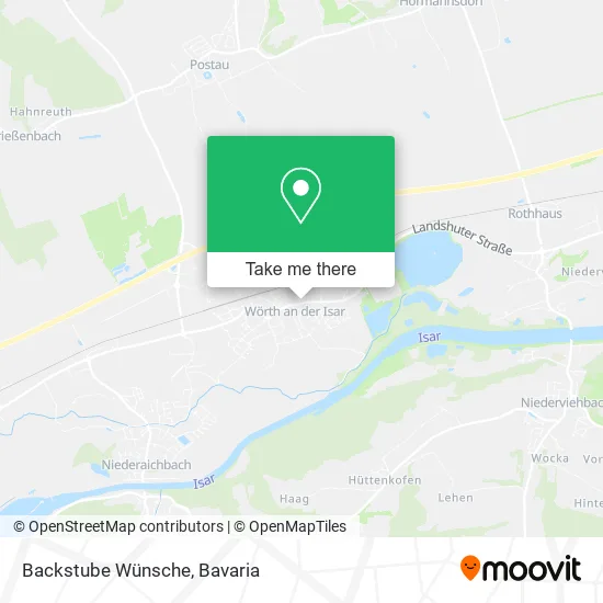 Карта Backstube Wünsche