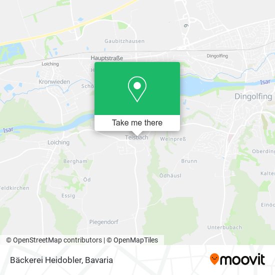 Bäckerei Heidobler map