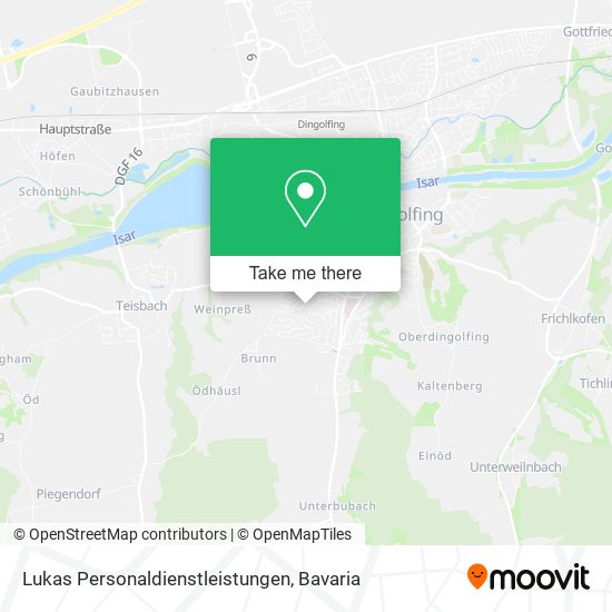 Lukas Personaldienstleistungen map