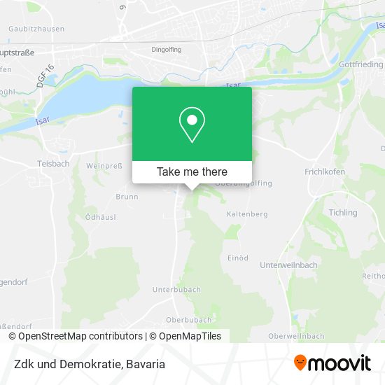 Карта Zdk und Demokratie