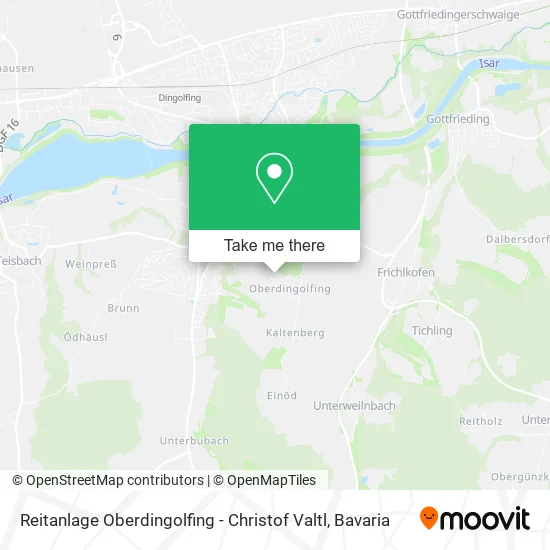 Карта Reitanlage Oberdingolfing - Christof Valtl