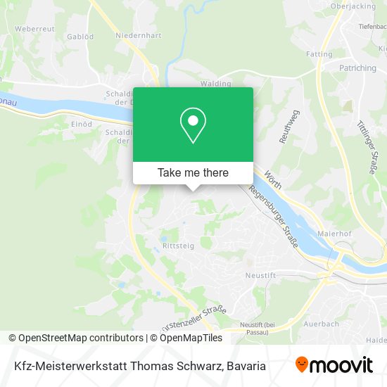 Kfz-Meisterwerkstatt Thomas Schwarz map
