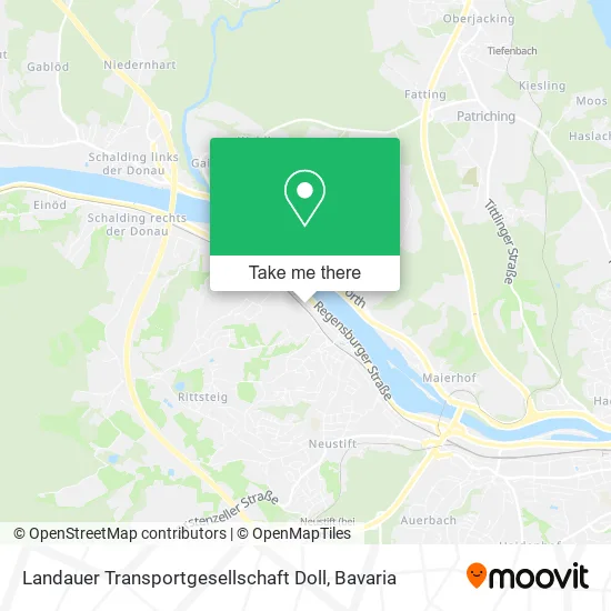 Карта Landauer Transportgesellschaft Doll