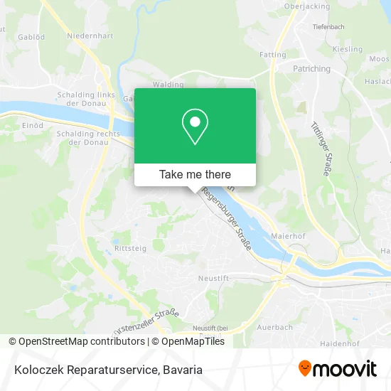 Карта Koloczek Reparaturservice