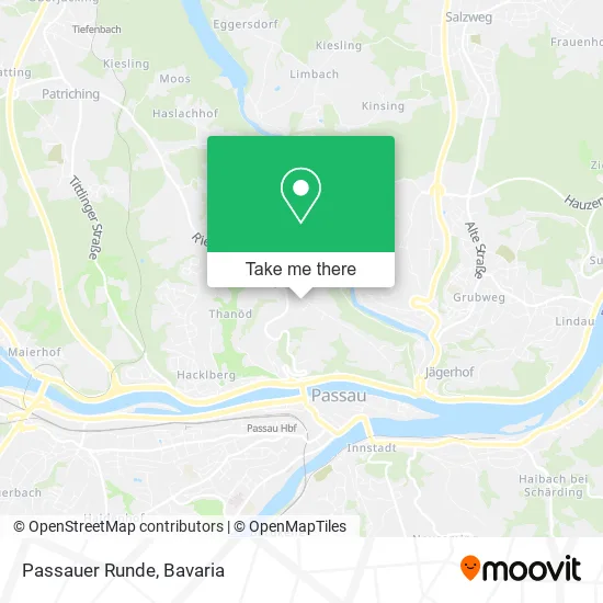 Карта Passauer Runde