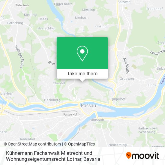 Kühnemann Fachanwalt Mietrecht und Wohnungseigentumsrecht Lothar map