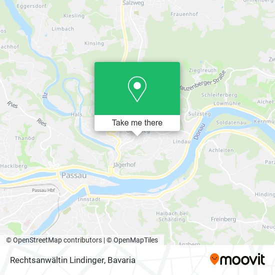 Rechtsanwältin Lindinger map