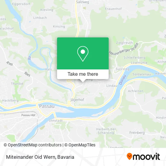 Карта Miteinander Oid Wern