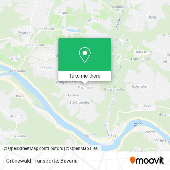 Grünewald Transporte map