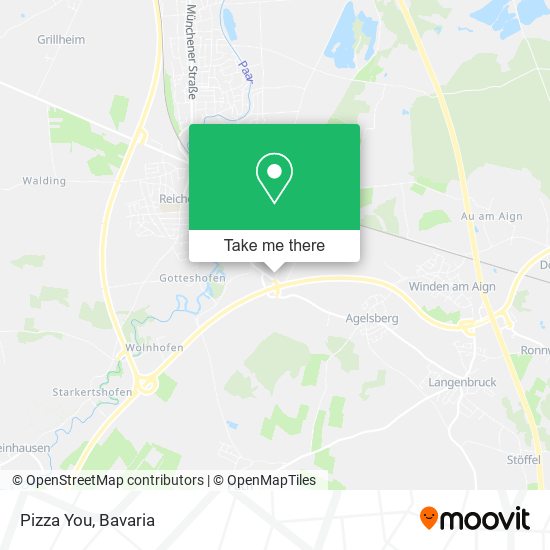 Pizza You map