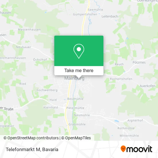 Карта Telefonmarkt M