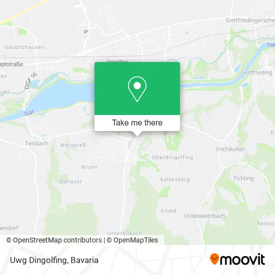 Карта Uwg Dingolfing