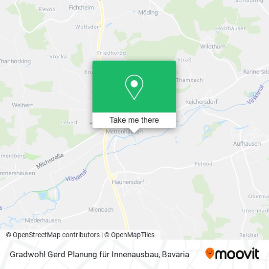 Gradwohl Gerd Planung für Innenausbau map