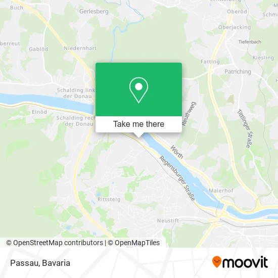 Карта Passau