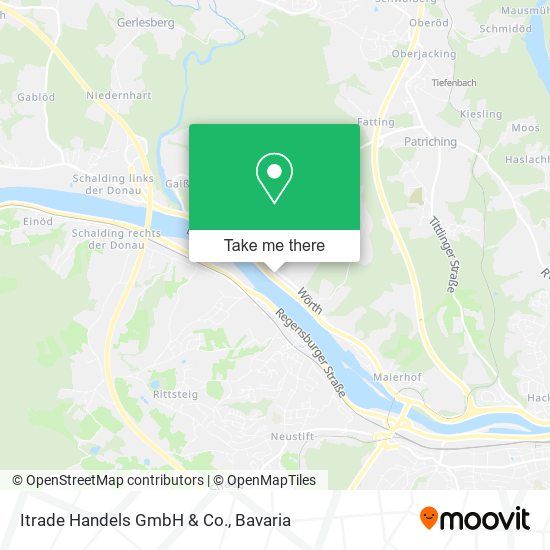 Itrade Handels GmbH & Co. map