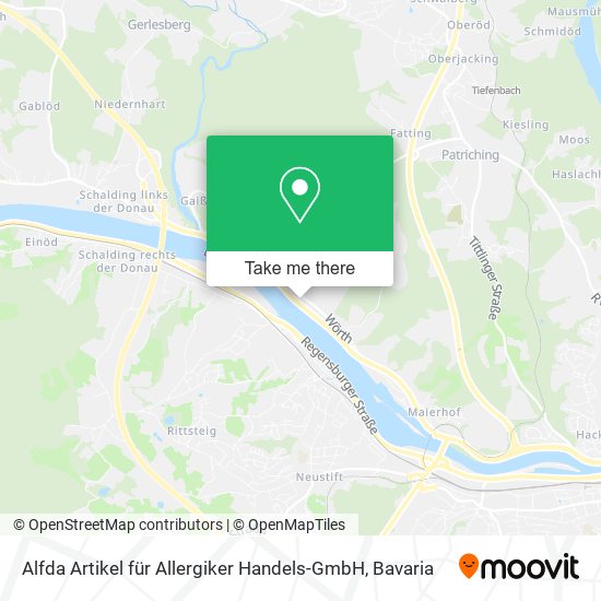 Alfda Artikel für Allergiker Handels-GmbH map