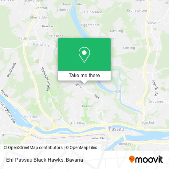 Карта Ehf Passau Black Hawks