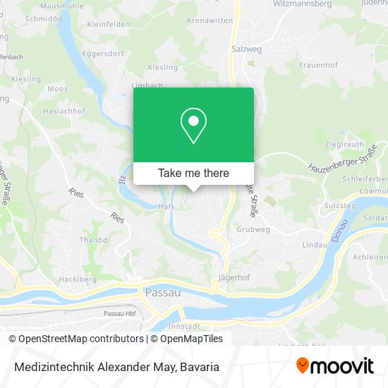 Medizintechnik Alexander May map