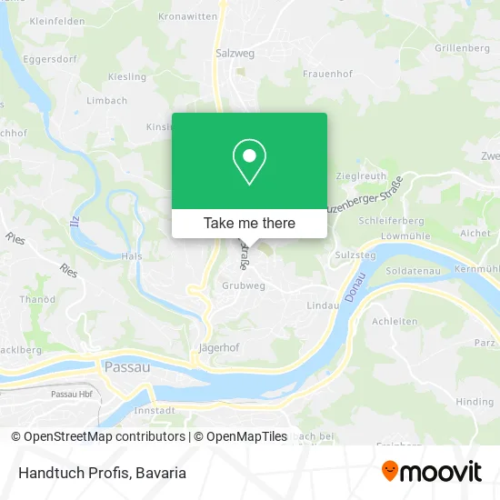Карта Handtuch Profis
