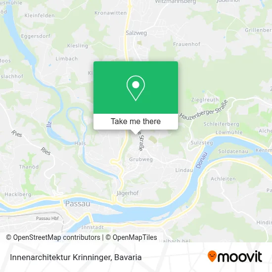 Innenarchitektur Krinninger map
