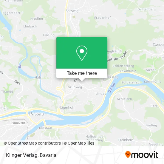Карта Klinger Verlag