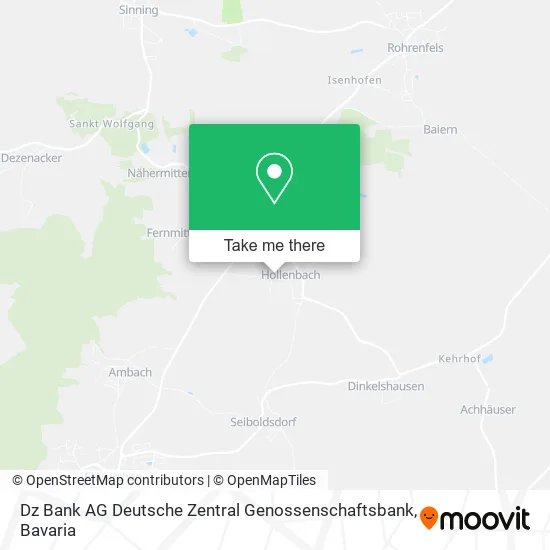Карта Dz Bank AG Deutsche Zentral Genossenschaftsbank